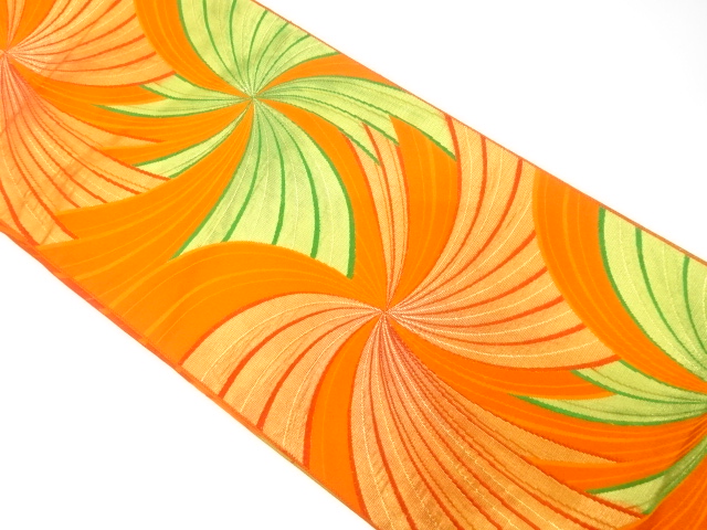 JAPANESE KIMONO / ANTIQUE NAGOYA OBI / SILK / WOVEN STREAM